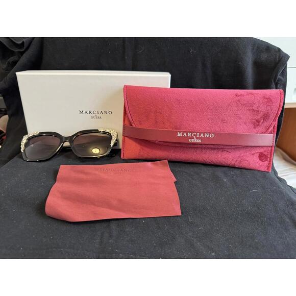 Marciano Guess Women\'s Sunglasses with Embellished Frame